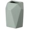 Decorative Ceramic Multi Paned Vase, Modern Style Centerpiece Table Vase